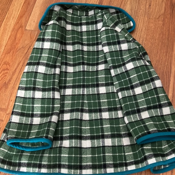 WOMANS TABITHA PLAID PEA COAT EUC SZ S - Picture 5 of 5